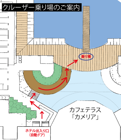 クルーザー乗り場のご案内