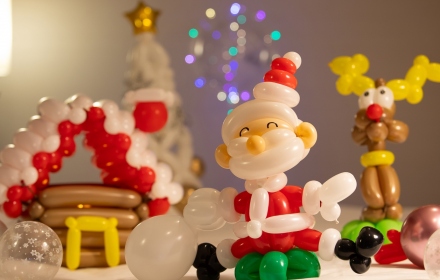 期間限定 クリスマスバルーンデコレーション！