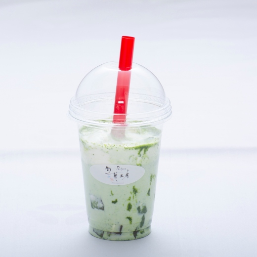 わらび餅入りそのぎ抹茶オレ