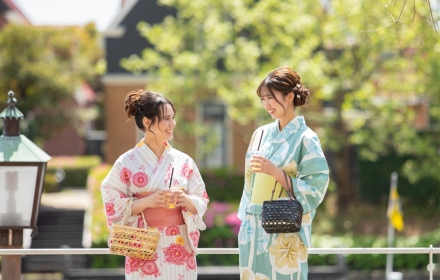 フォトジェニックな夏のひととき♪浴衣着付け体験＆レンタル付き宿泊プ