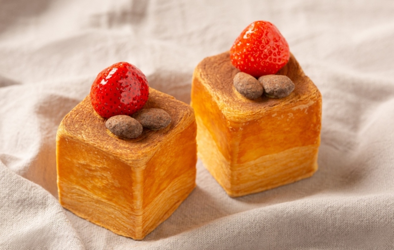 苺のキューブデニッシュ