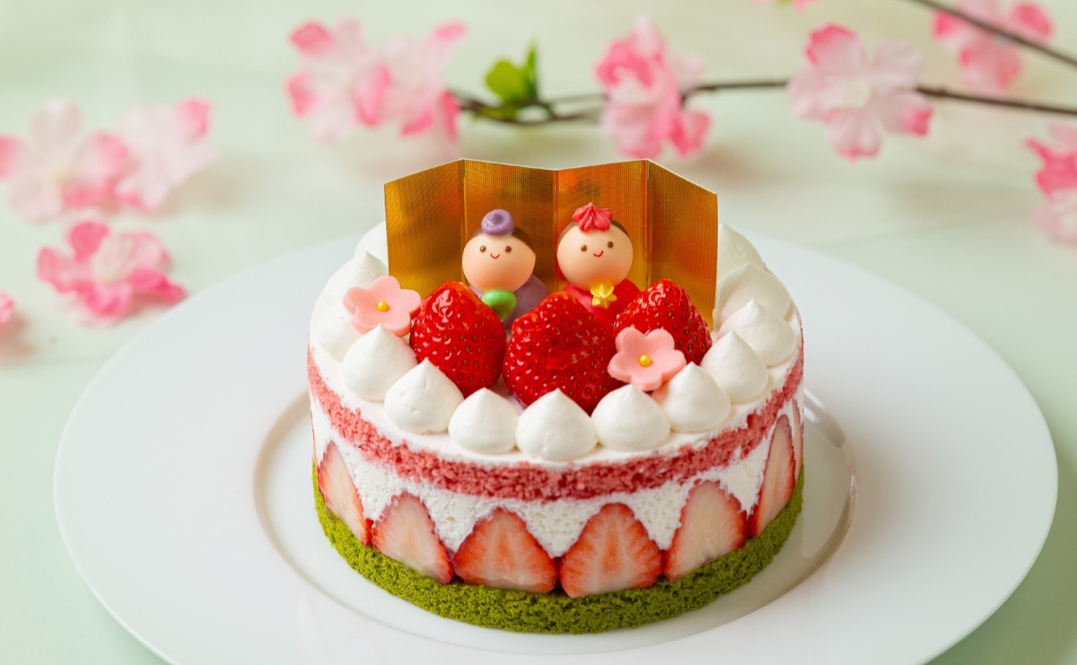 ひな祭りケーキ