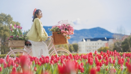 春のイベント盛りだくさんのハウステンボスで遊ぼう！パスポート付きプラン
