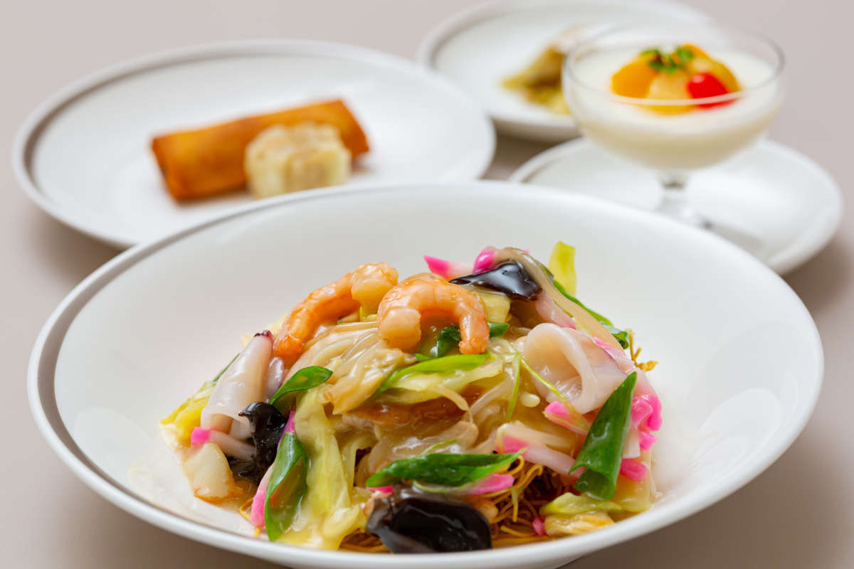 桃花林ランチセット