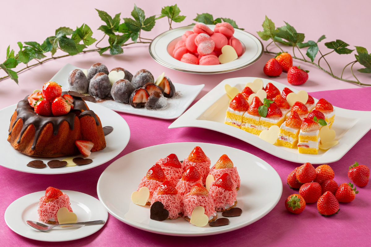 苺食べ放題&バレンタインスイーツランチブッフェ