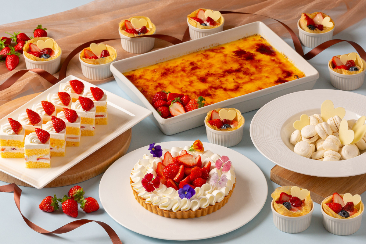 苺食べ放題&ホワイトデースイーツランチブッフェ